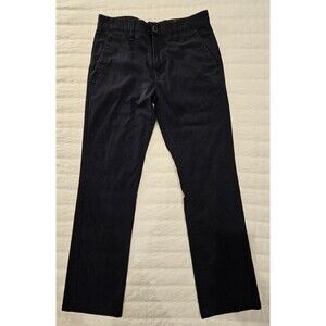 Volcom Frickin Modern Stretch Pants Men Size 28 Blue Navy Straight Chino